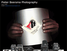 Tablet Screenshot of pieterboersmaphotography.com